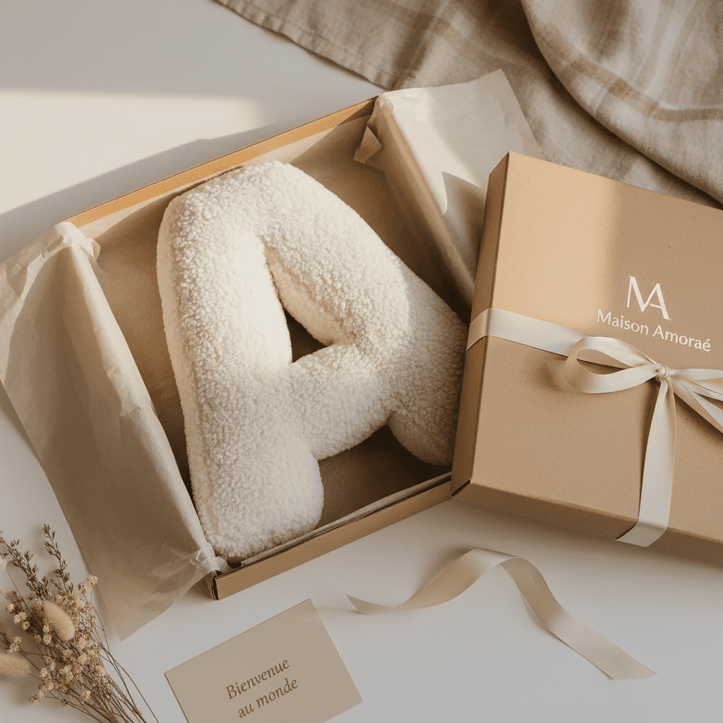 Maison Amorae® - Lettre coussin